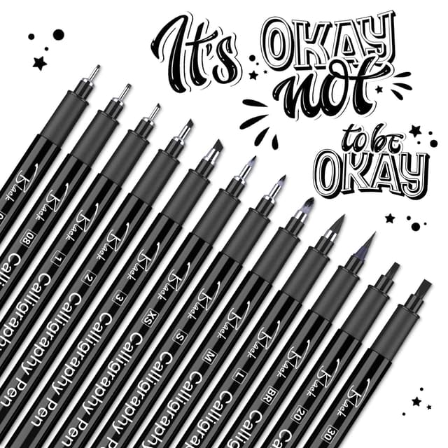 YYSHUS Kalligraphie Stifte, Handlettering Stifte Set 🎨✒️