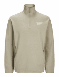 🔥 Mega Deal! JACK & JONES Herren Jcoaero Sweat Half Zip Sweatshirt L Silver Sage nur 16.8€