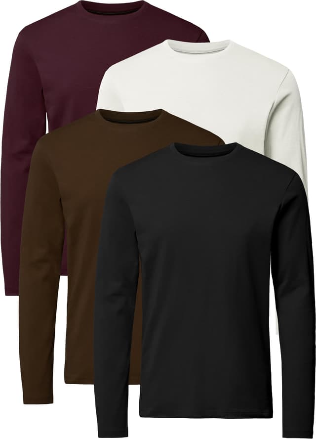 🏋️‍♂️👕 DEAL: FULL TIME SPORTS® Tech 6Er-Pack Sortierte Kurzärmlige Herren-T-Shirts XL Winter_1