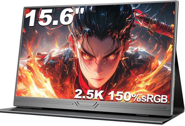🌟 Deal des Tages! CUIUIC 15,6" Tragbarer Monitor 2.5K 🚀