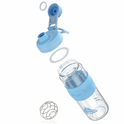 🏋️‍♂️ PZMLOASN Protein Shaker 650ml für Fitness & Sportgetränke 🏋️‍♀️