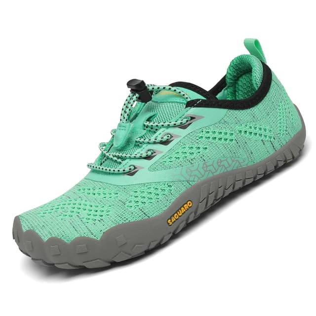 👟 SAGUARO Kinder Barfußschuhe Schnell Trocknend Badeschuhe, 24-36 EU 30 EU Grün - 20% Rabatt!