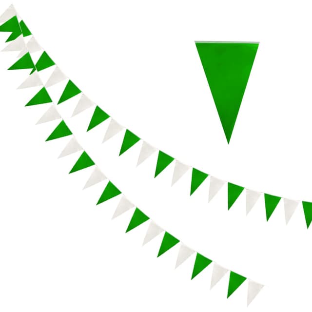 Wimpelkette Outdoor 2 Stück - Dekorieren Sie stilvoll im Freien! 🚩🎉