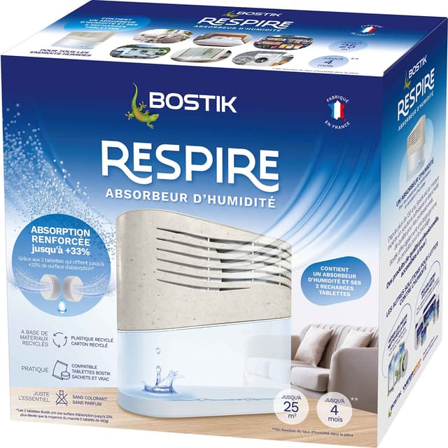 🌬️ Bostik RESPIRE Luftentfeuchter für Haus und Wohnwagen 🏠