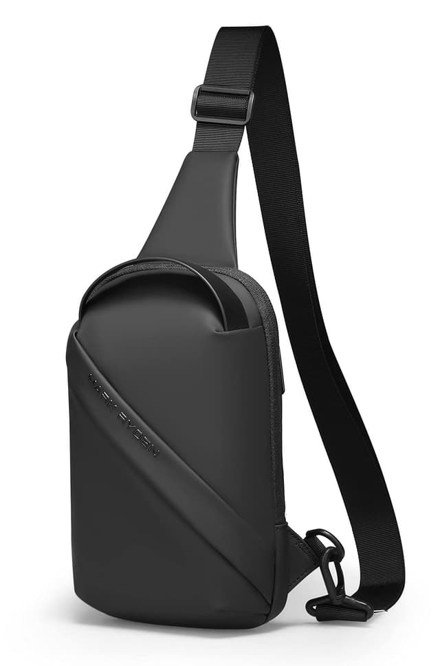 Muzee Wasserdichte Herren Umhängetasche mit individuellem Design 👜🌧️