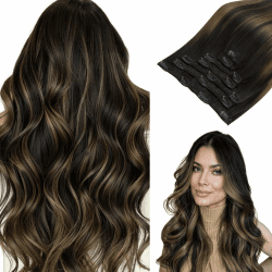 Heiße Banane Clip In Extensions Echthaar 🍌🌟