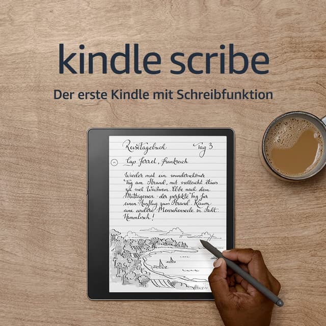📚🖊️ Zertifiziert und generalüberholt Kindle Scribe | 16 GB | 10,2-Zoll-Paperwhite-Display mit 300 ppi