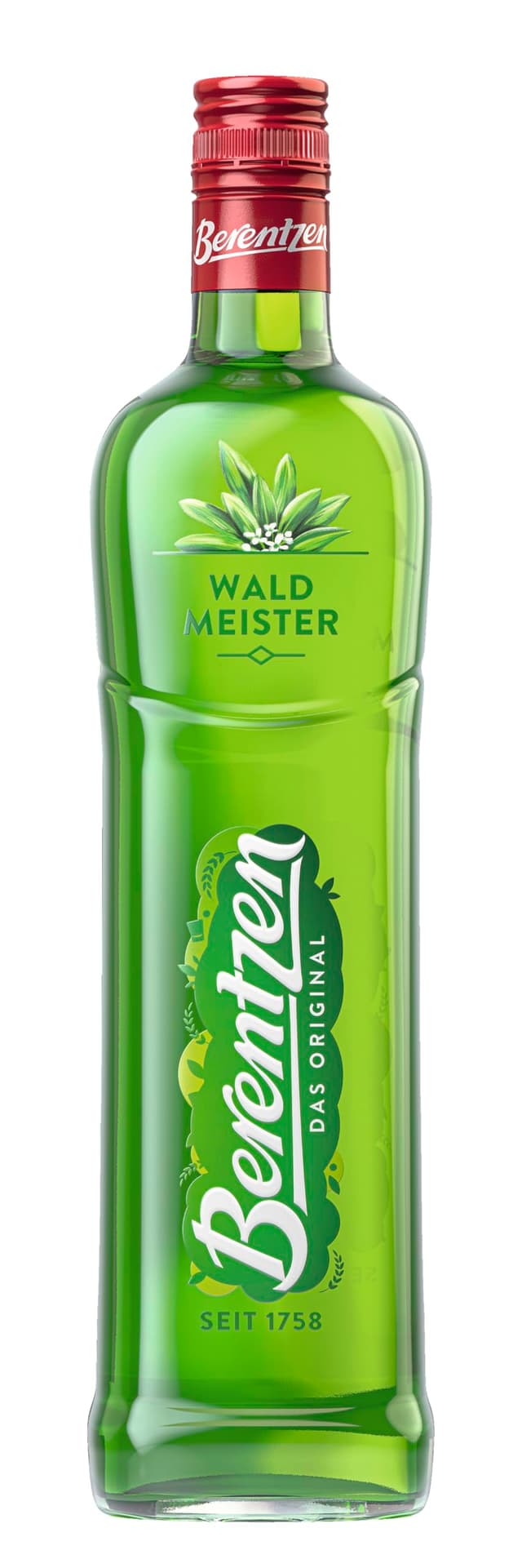 🌿 Berentzen Waldmeister | Erfrischender Geschmack von Waldmeister | 0,7L | 15% Vol.
