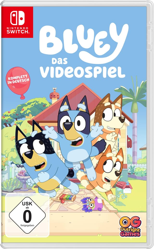 🎮 Bluey: Das Videospiel - Switch 🐶🎉