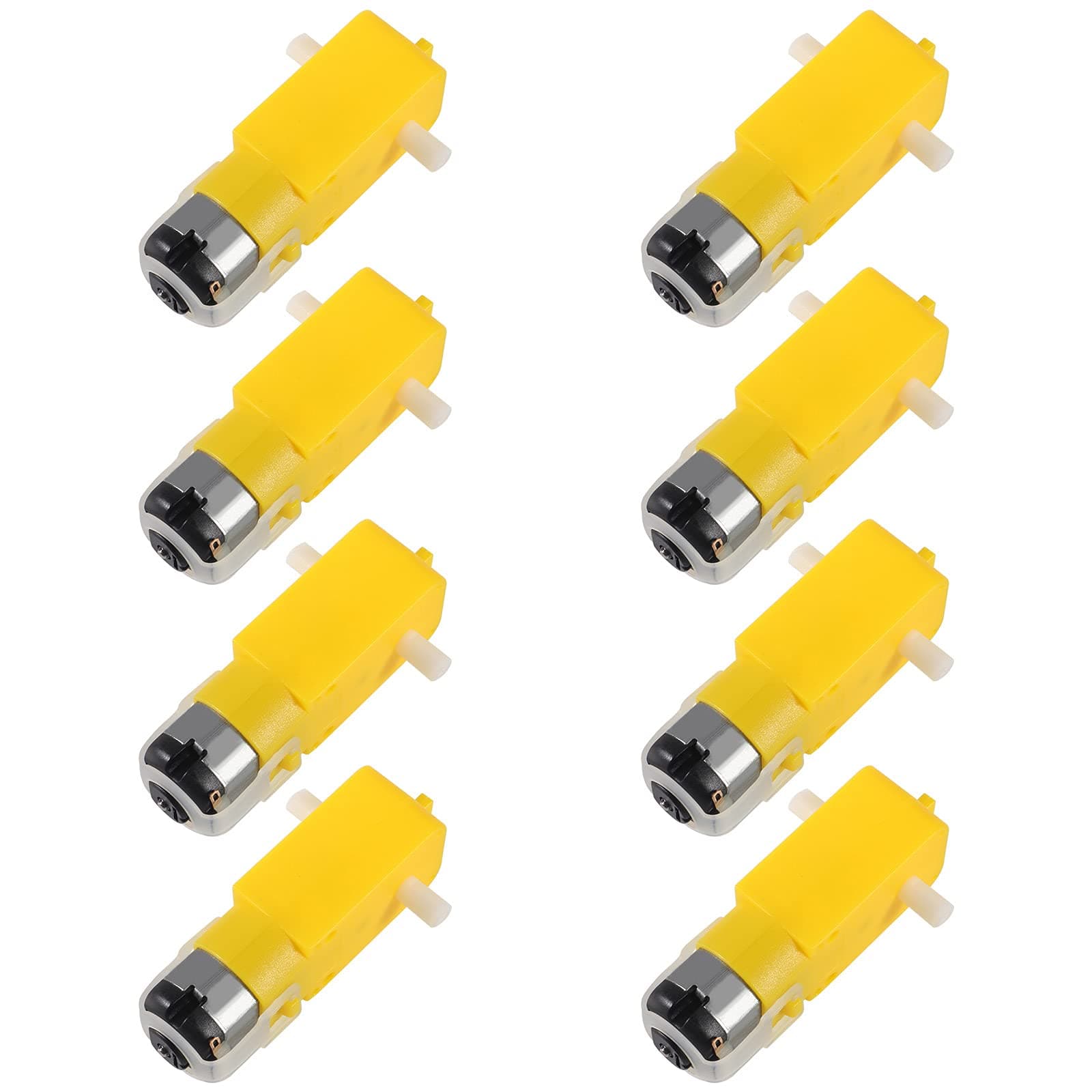 🤖 8 STÜCKE DC Elektrisches Getriebe TT Motor 3V-6V Getriebemotor 🚗