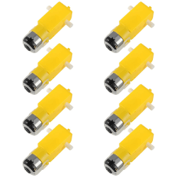 🤖 8 STÜCKE DC Elektrisches Getriebe TT Motor 3V-6V Getriebemotor 🚗