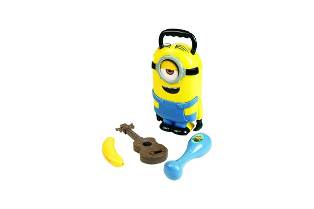 🎶 Super Minions Musiker-Set im Minions Stuart Koffer 🎵