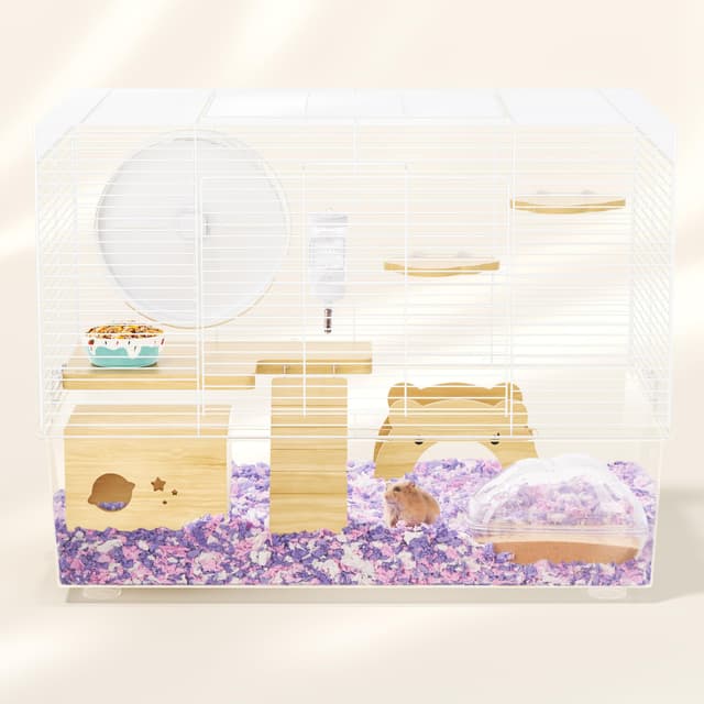 BUCATSTATE Hamsterkäfig mit Zubehör 3 Level 🐹🌟
