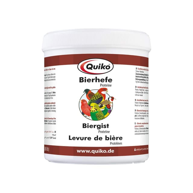 🐦🌿 Quiko Bierhefe 400g - Eiweißreiche Ergänzung für Ziervögel 🌟