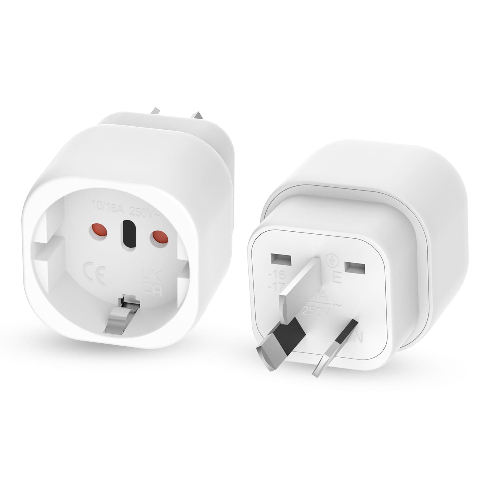 🌏 Oliveria Adapter Australien 2 Stück - Deutschland auf Australien Reiseadapter 🌏