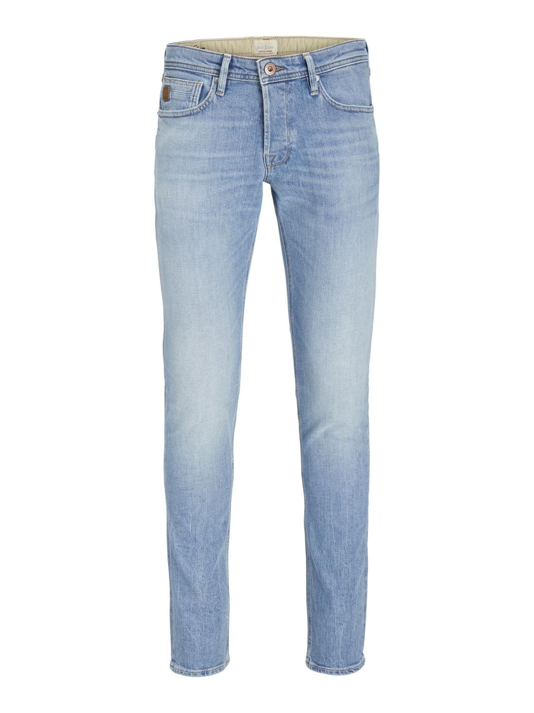 👖 JACK & JONES Herren Slim Fit Jeans 34W / 36L Blau Denim - Nur 22.3€!