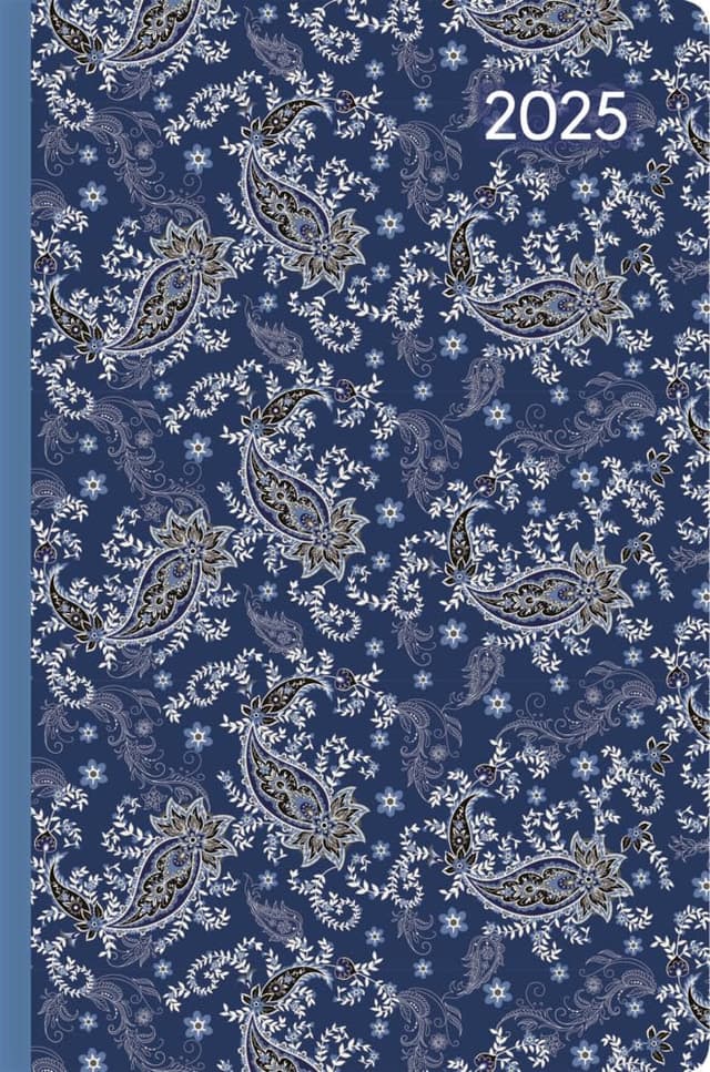 🌸📅 Alpha Edition - Ladytimer Mini Paisley 2025 Taschenkalender 8x11,5cm