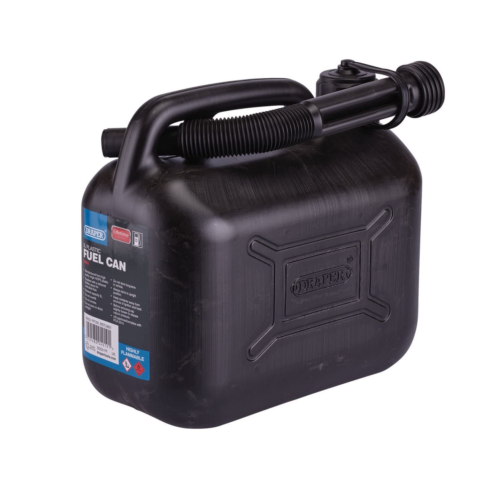 🔥 Angebot! Draper 09053 Kraftstoffkanister 5 l, schwarz nur 11.11€