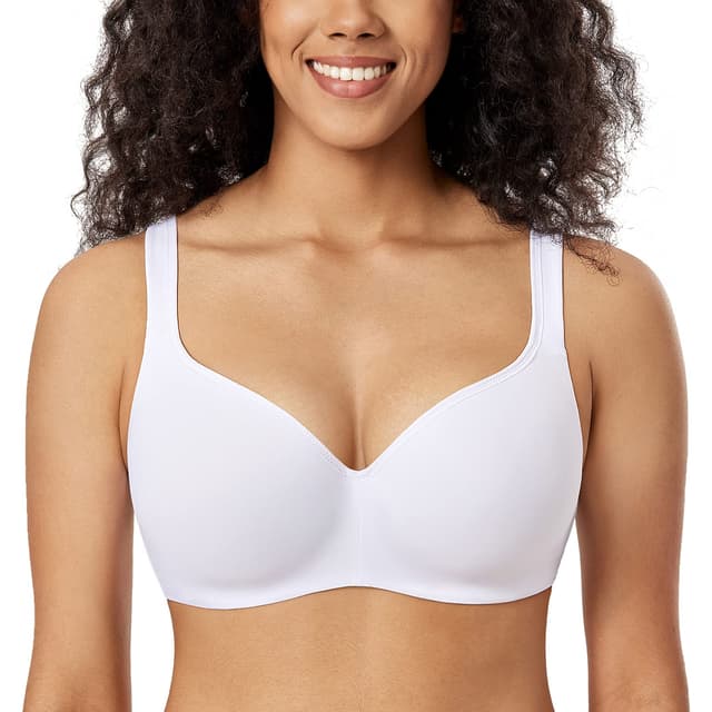 🎉 Mega-Deal: DELIMIRA Damen T-Shirt BH 85H Weiß! 🛍️