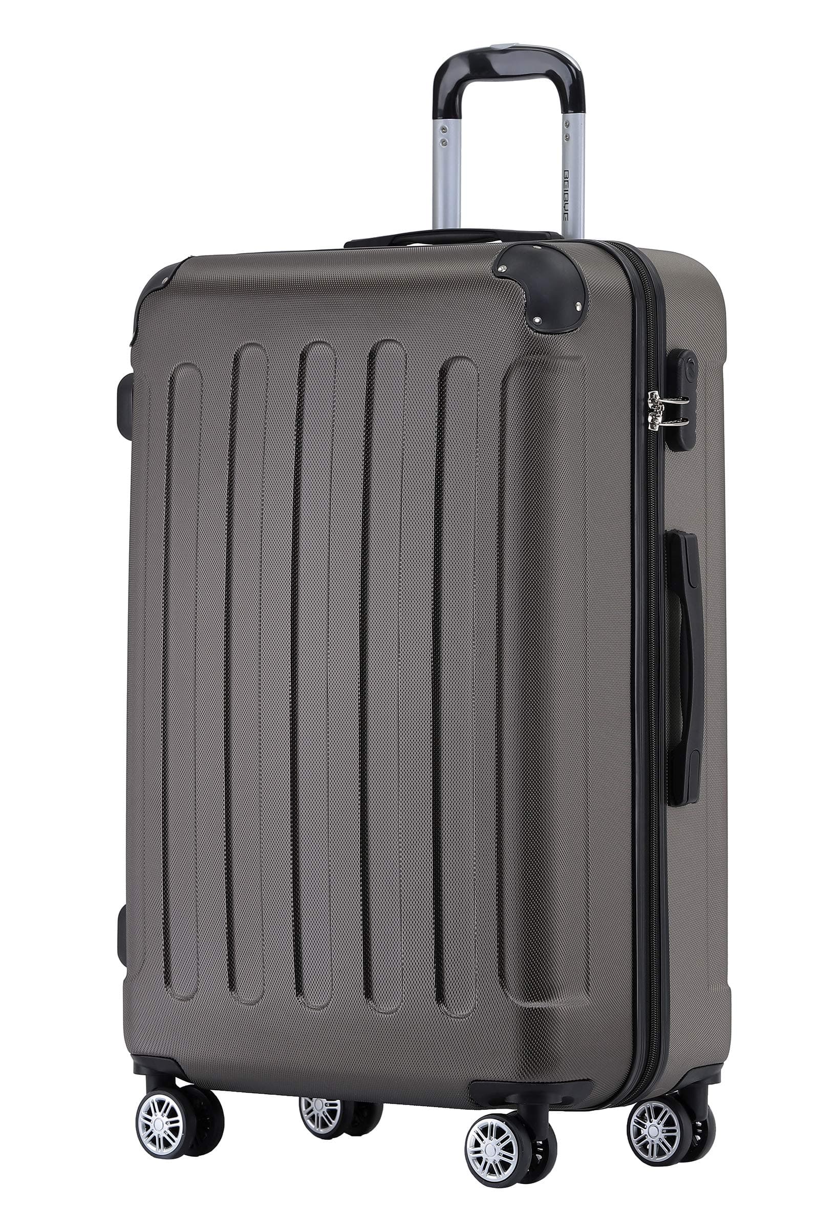 🌟 Mega Angebot! BEIBYE Zwillingsrollen Hardcase Reisekoffer Koffer Trolleys Hartschale XL-L-M in 14 Farben