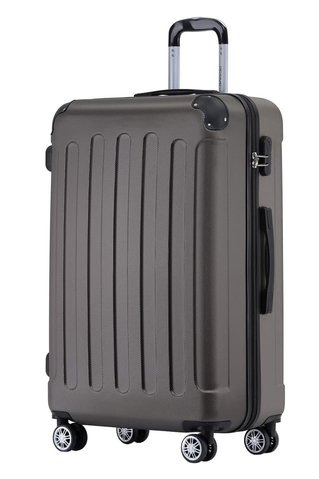 🌟 Mega Angebot! BEIBYE Zwillingsrollen Hardcase Reisekoffer Koffer Trolleys Hartschale XL-L-M in 14 Farben