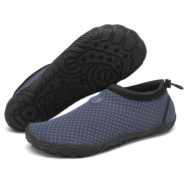 🌊 Mishansha Badeschuhe für Herren Damen Unisex | Atmungsaktiv & Stabil | Denimblau 39 EU