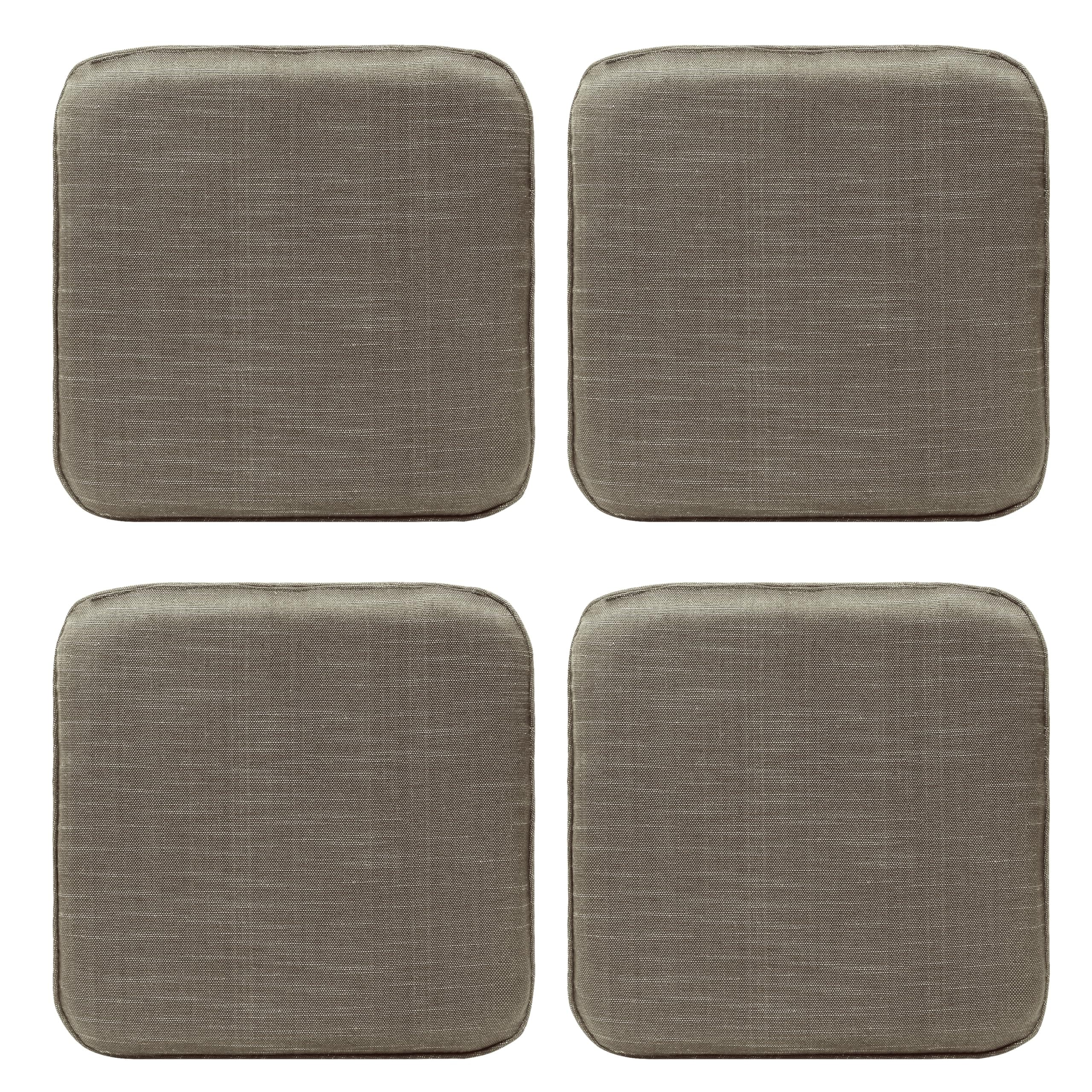 🚗 RACE LEAF 4er Set 40,5x40,5 cm Memory Foam Slow Rebound Sitzkissen 🪑