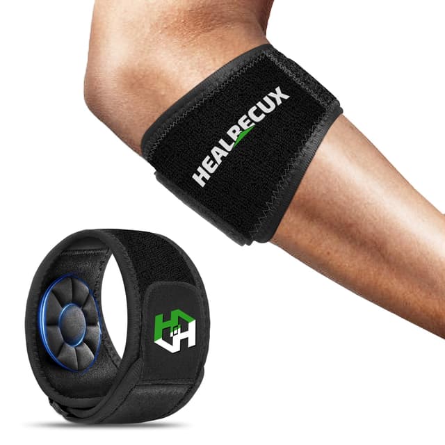 Healrecux Ellenbogenbandage Männer Damen - 🎾🏌️‍♂️👌