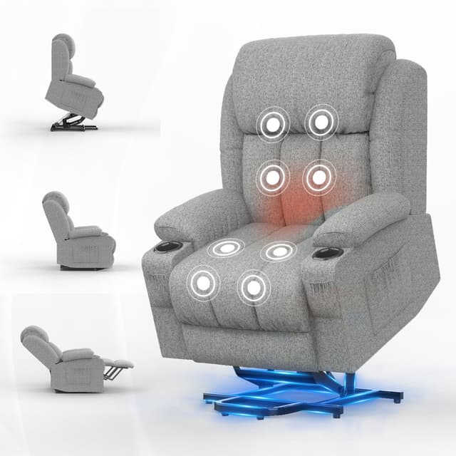 SQUEBILIFE Fernsehsessel Elektrisch Verstellbar 🛋️