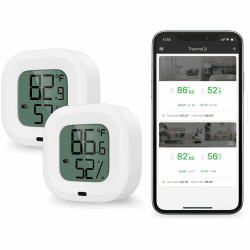 Ankilo Bluetooth Thermometer Hygrometer 2er Pack 🎄