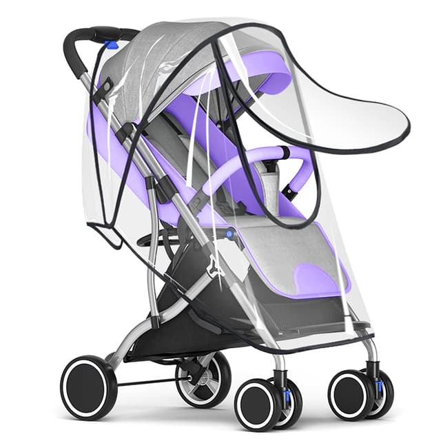 Universal Kinderwagen Regenschutz 🌧️ Angebot: 6.47€ + kostenloser Versand