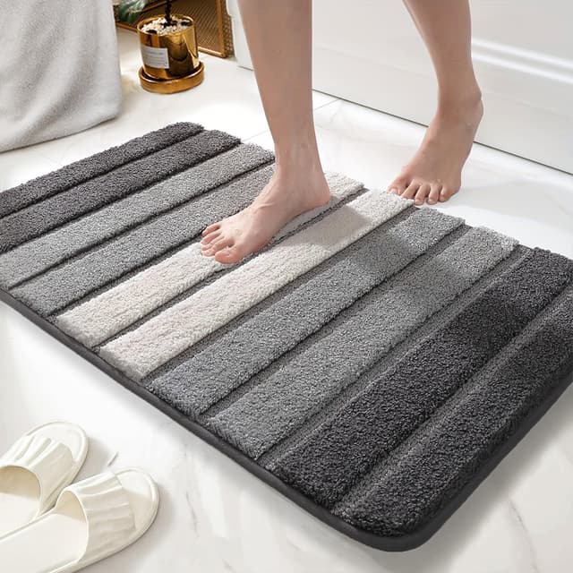 🛁 wyewye Mikrofaser Badematte Fußmatte Badteppich 🛁
