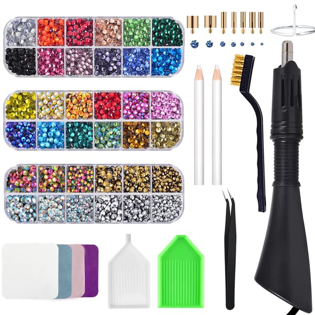 Bedazzler Kit mit Strasssteinen für DIY Handwerksprojekte ✨
