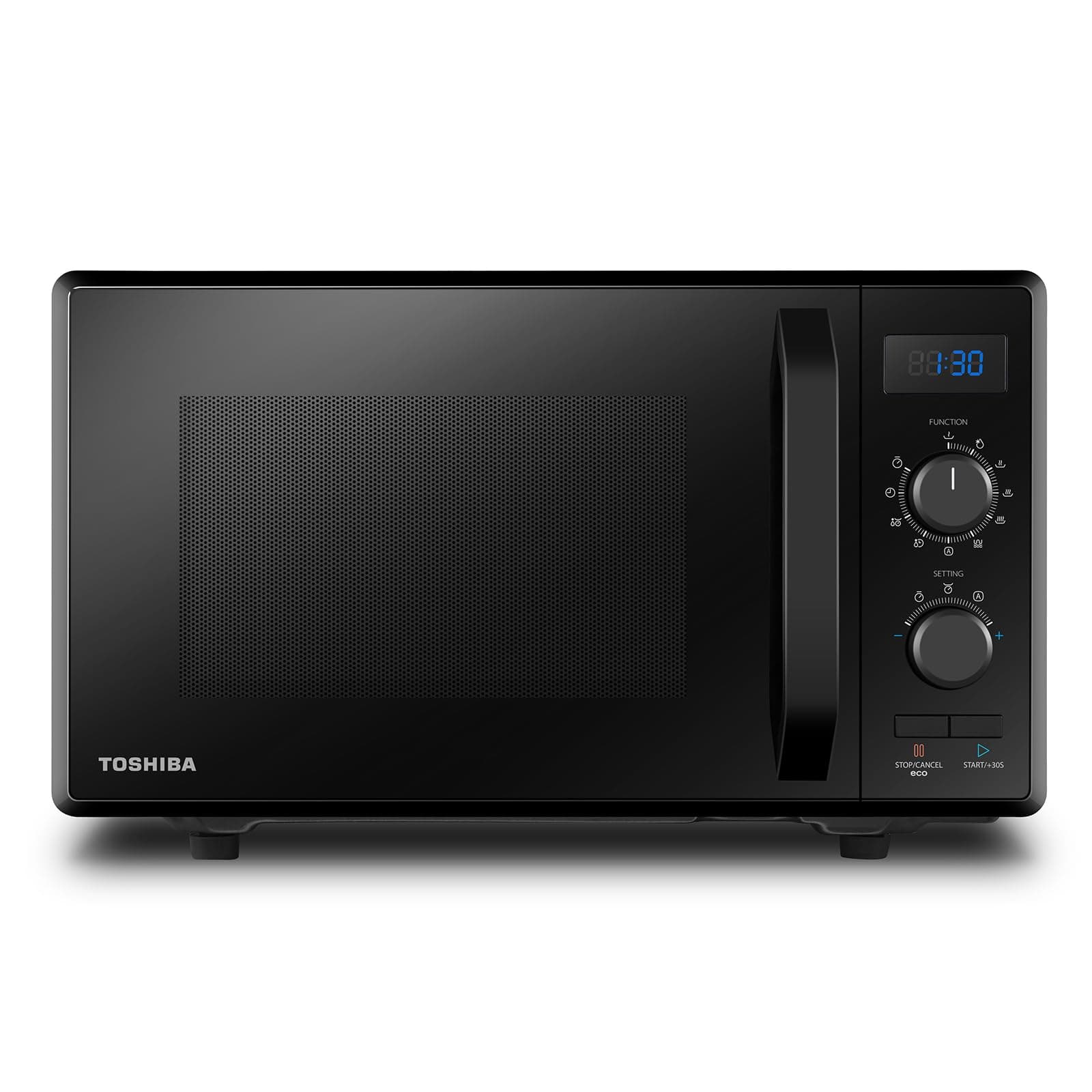 Angebot: Toshiba Mikrowelle 900 W, 23 l, MW2-AG23P (BK) mit Grillfunktion 🍲🔥