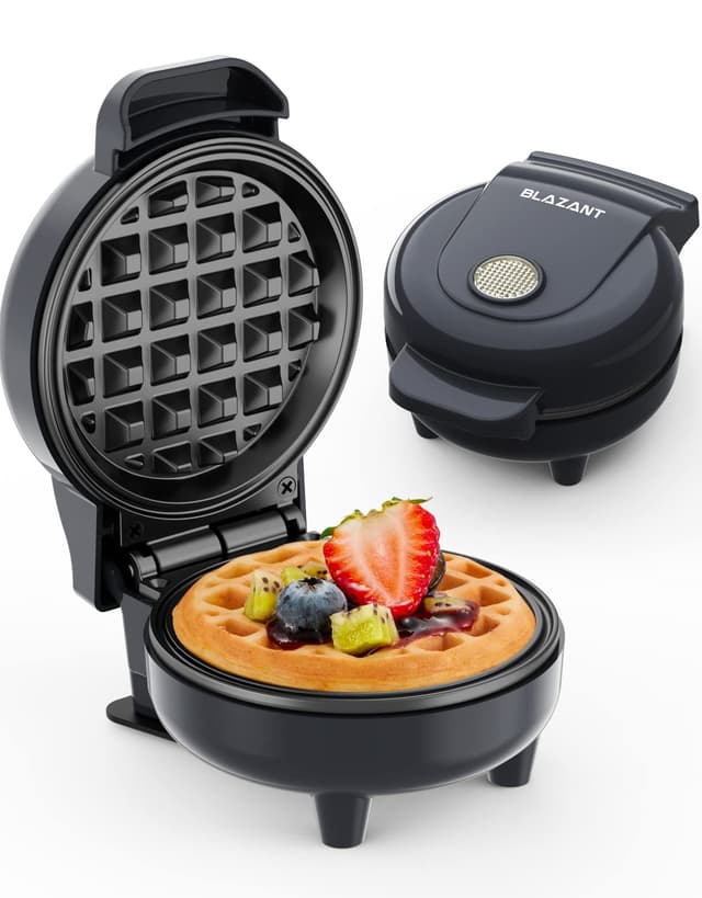 🧇🎉 Mini Waffeleisen Belgische Waffel Maschine - BLAZANT