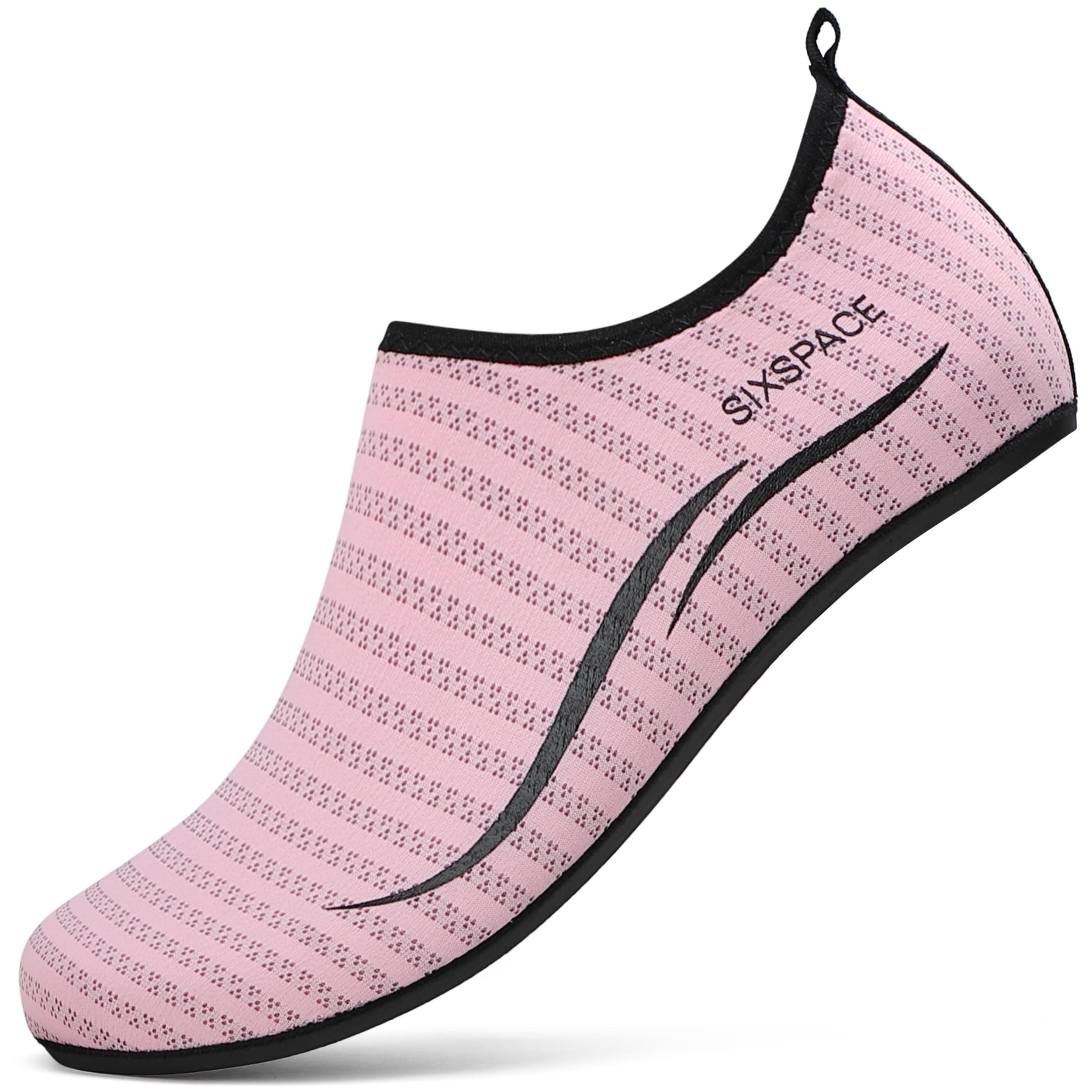 Sixspace Badeschuhe Wasserschuhe Strandschuhe 37 EU Rosa 🌊🩴