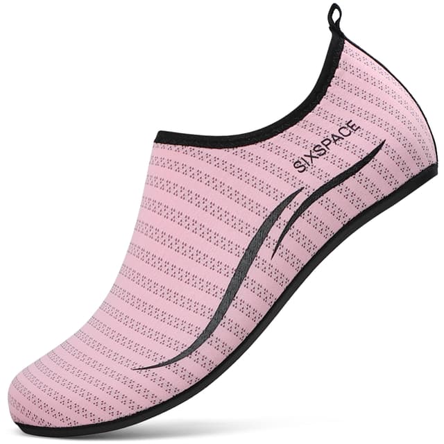 Sixspace Badeschuhe Wasserschuhe Strandschuhe 37 EU Rosa 🌊🩴