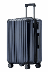 🧳 Münicase M816 TSA-Schloss Koffer Reisekoffer Trolley Kofferset Hardschale Boardcase - Dunkelblau, Großer Koffer