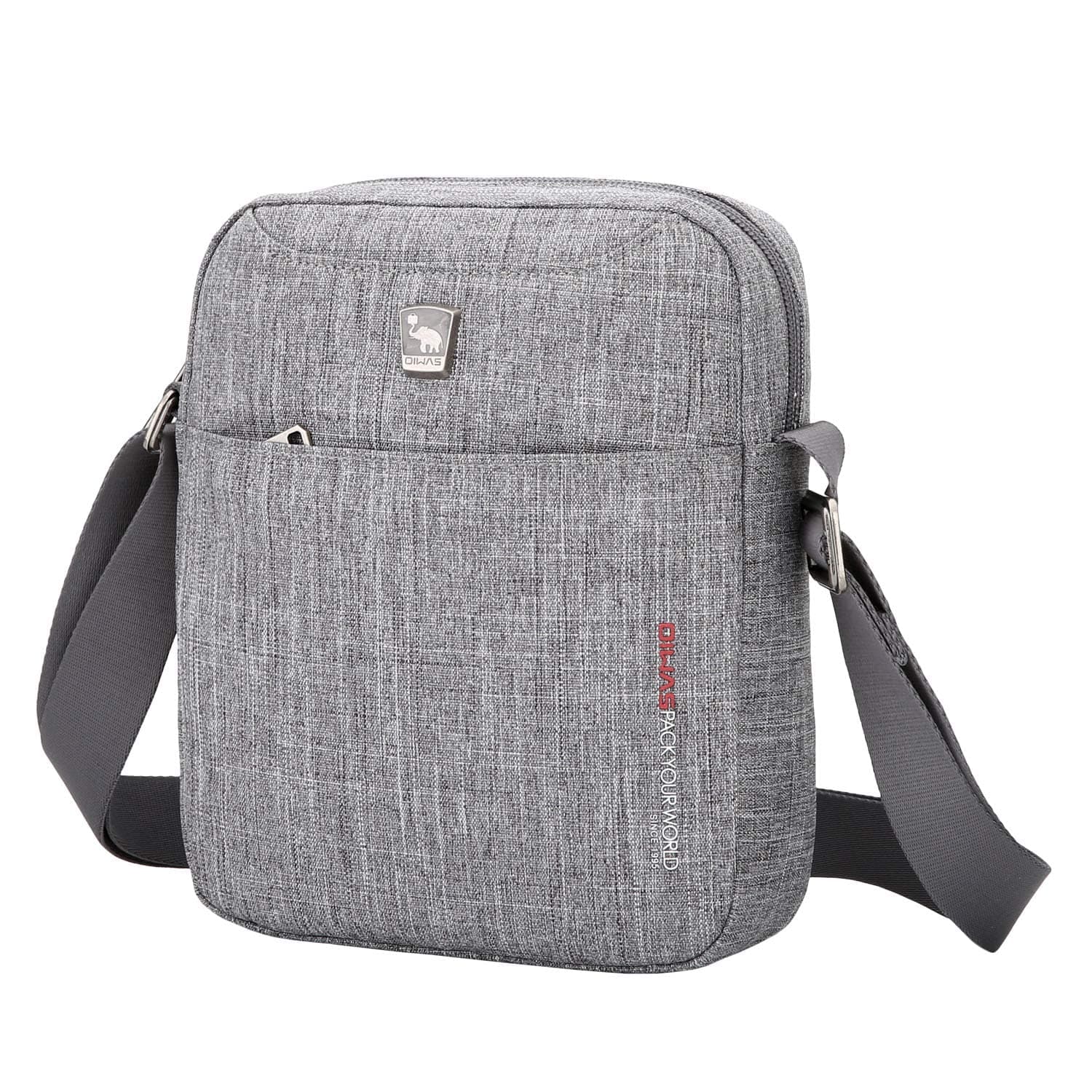 👜 OIWAS Umhängetasche Herren Klein Handytasche zum Umhängen Männerhandtasche Schultertasche