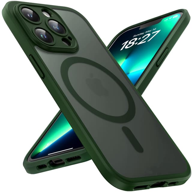 TOCOL iPhone 13 Pro Hülle für Magsafe Alpengrün 📱🌿