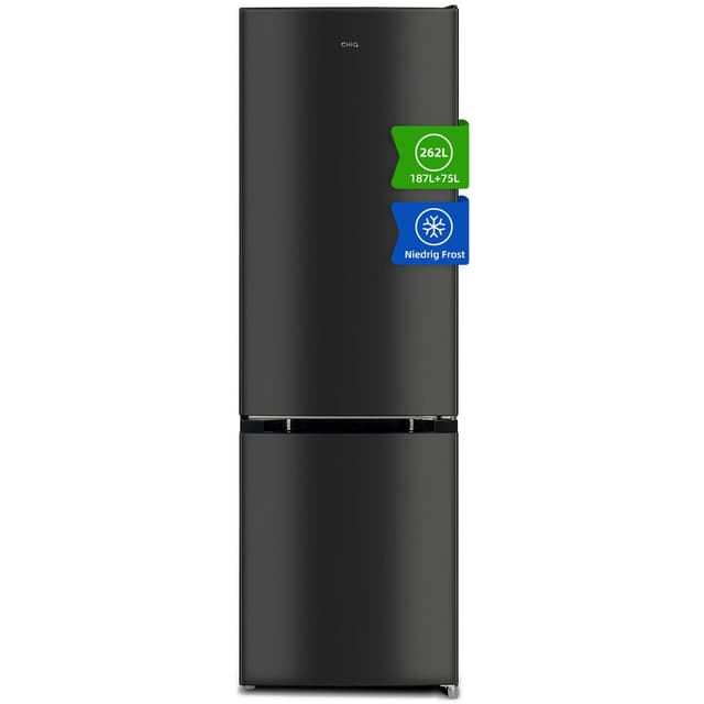 🌟 CHIQ FBM260L Freistehender Kühlschrank mit Gefrierfach 260L 🌟