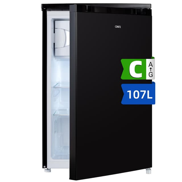 🌟 CHIQ CTT107BC Kühlschrank Klein 107 Liter, Schwarz 85cm | 107L C