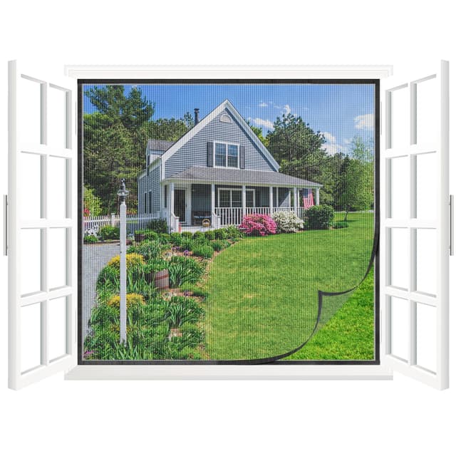 Cinkee Fliegengitter Fenster 150x180cm 🪰🪞