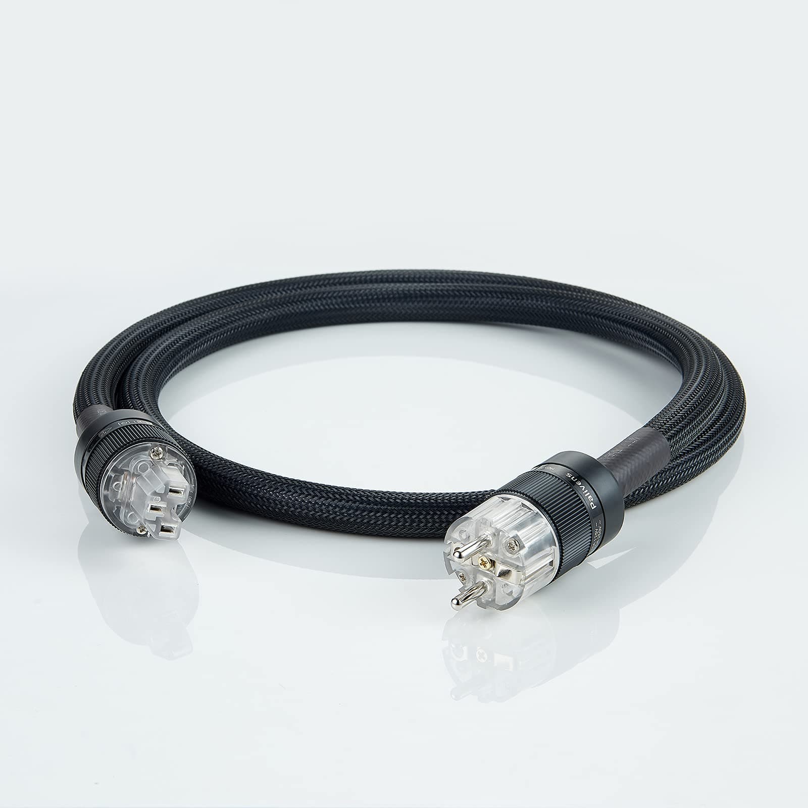 🔊 Pailvens HiFi Netzkabel 3 Polig, High End Stromkabel mit dichten Schirmgeflecht 🔌