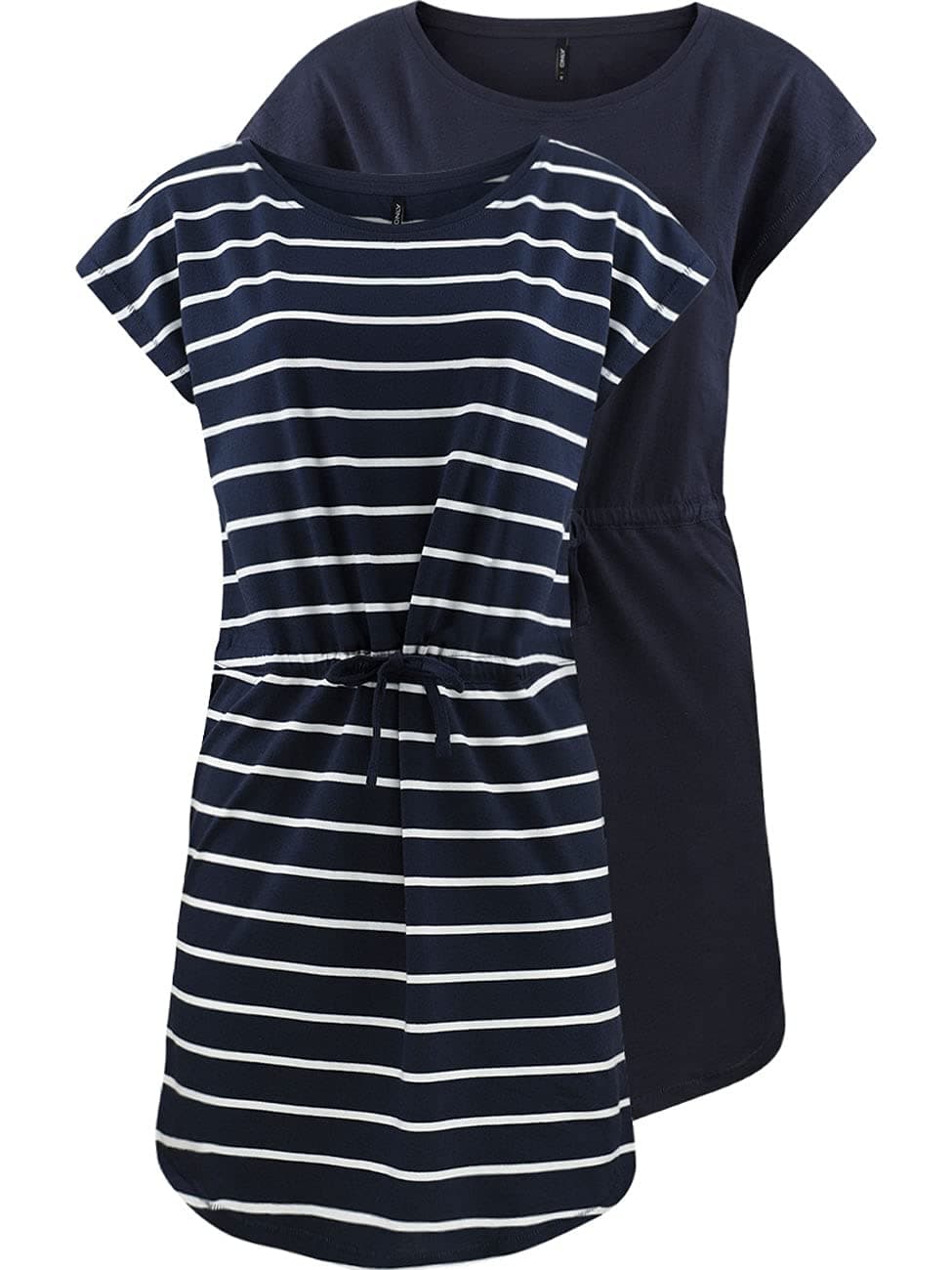 👗🌟 NUR Damen Sommer Mini Kleid onlMAY S/S Dress 2er Pack XS-XXL 👗🌟