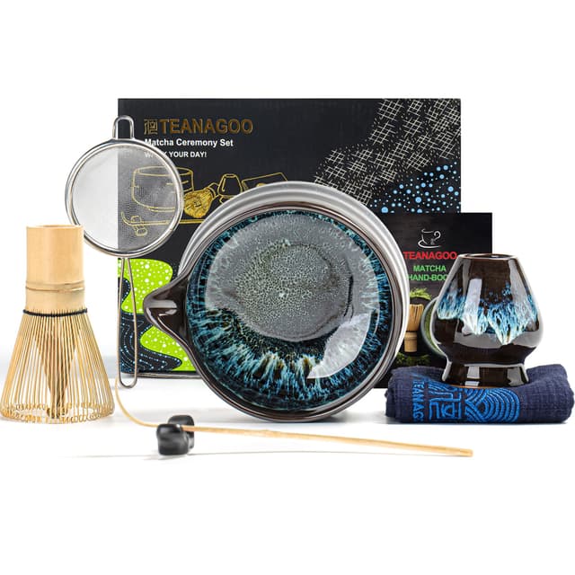 TEANAGOO Matcha Set, Matcha Besen, Matcha Schale 🍵🎁