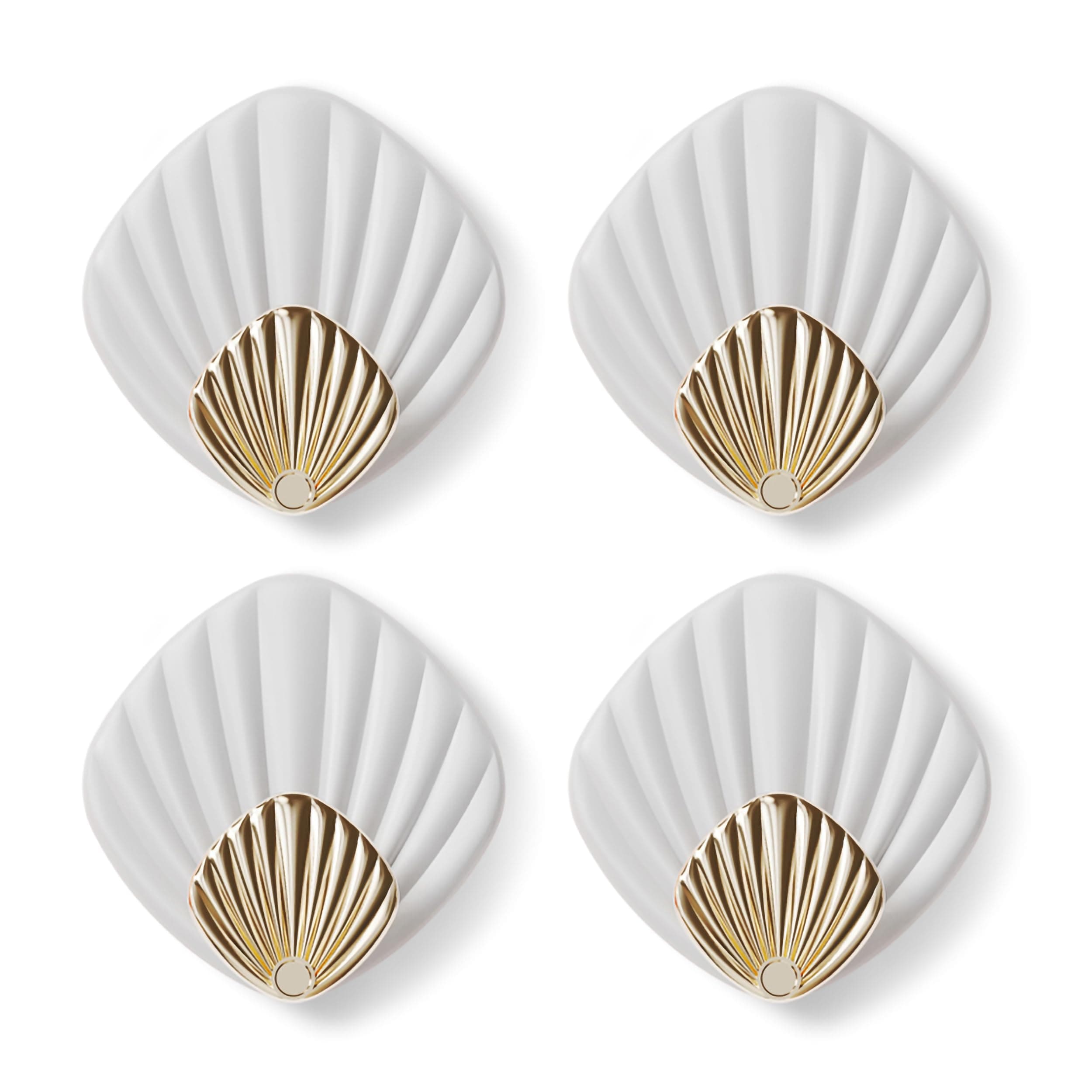 🐚 RICOO Klebehaken Set - Muschel Handtuchhaken ohne bohren 🌿