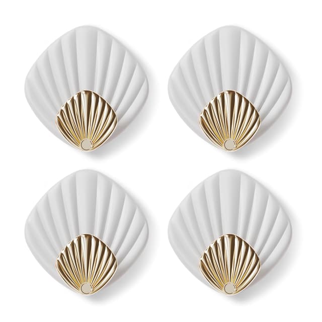 🐚 RICOO Klebehaken Set - Muschel Handtuchhaken ohne bohren 🌿