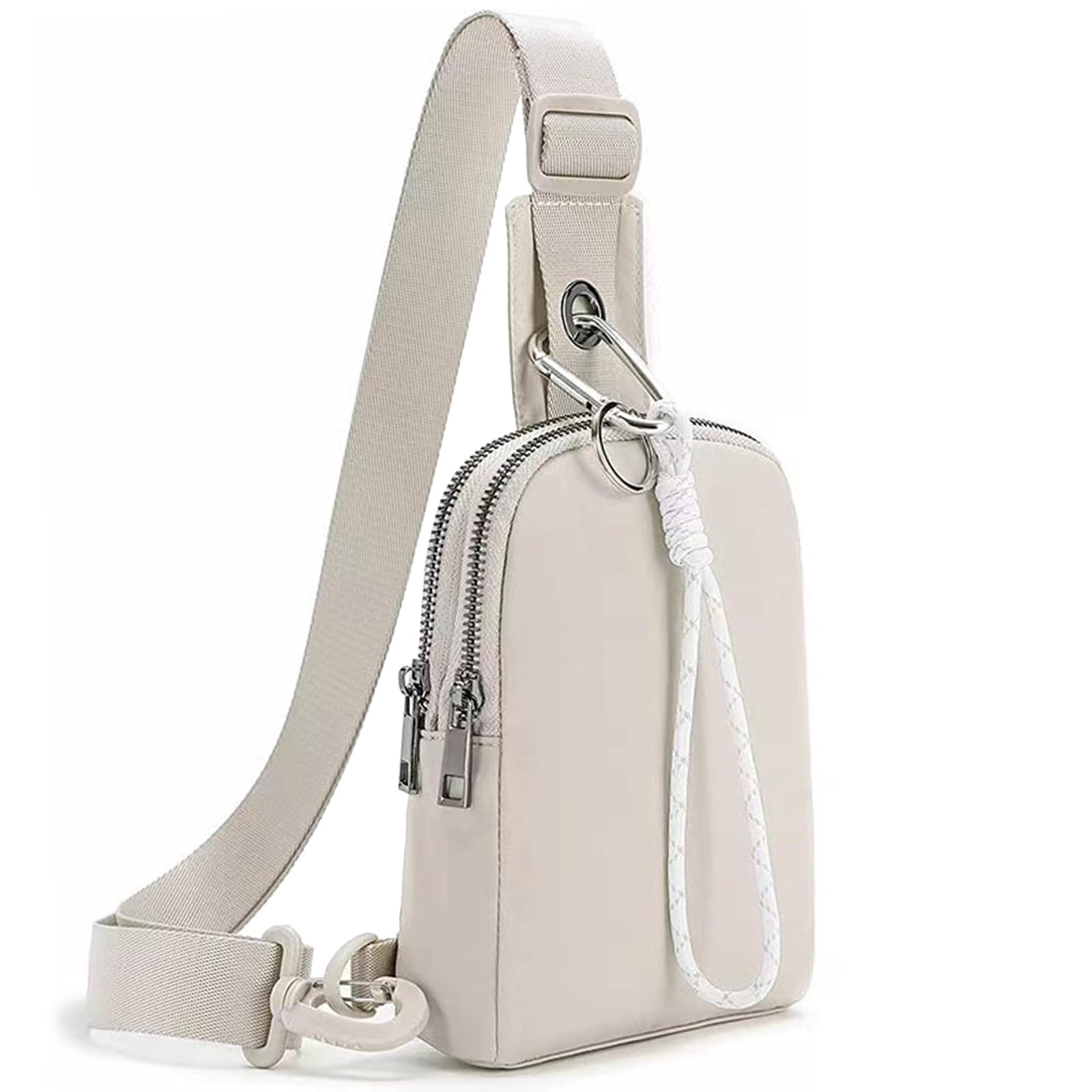 👜 Boziee Sport Umhängetasche 🌟 Multifunktional und Wasserdicht - Beige