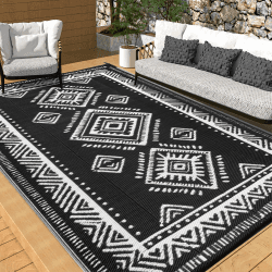 OMERAI Outdoor Teppich Wetterfest Garten Balkon Teppiche Terrasse Wasserdicht ⭐️